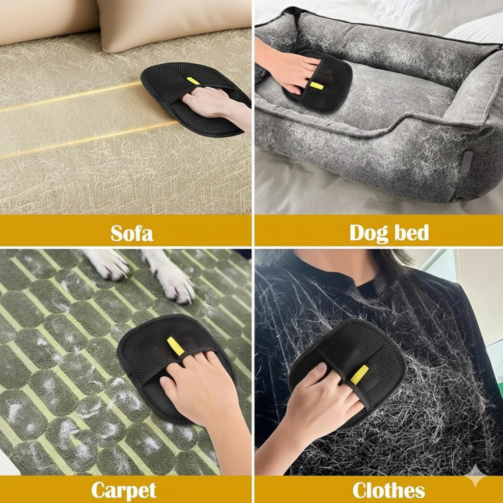 Pet Hair Removal gloves